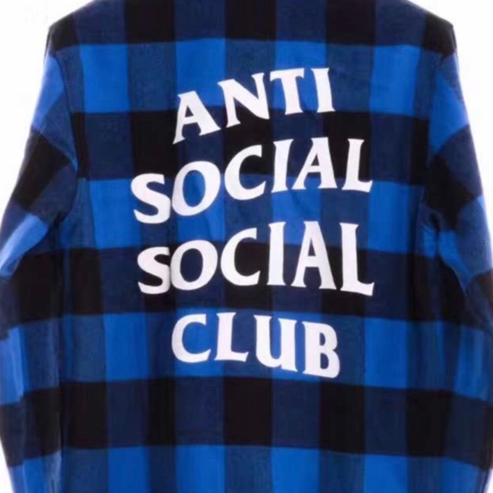 Anti Social Social Club ASSC flannel